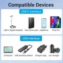 Vention Adaptador USB 3.0 CDPH0 - De USB Macho a USB Tipo-C Hembra